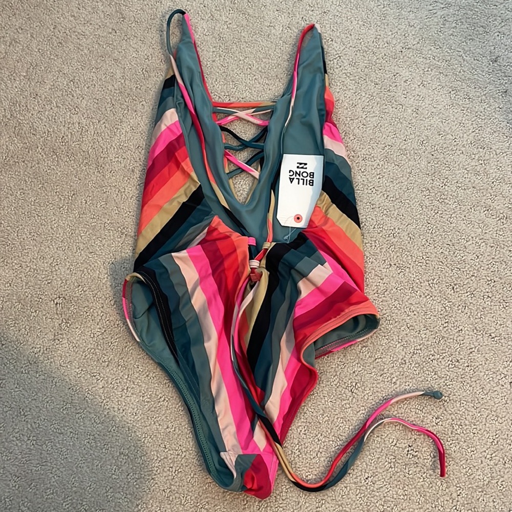 NWT Billabong Color Spell one piece swimsuit - Small - Picture 6 of 12